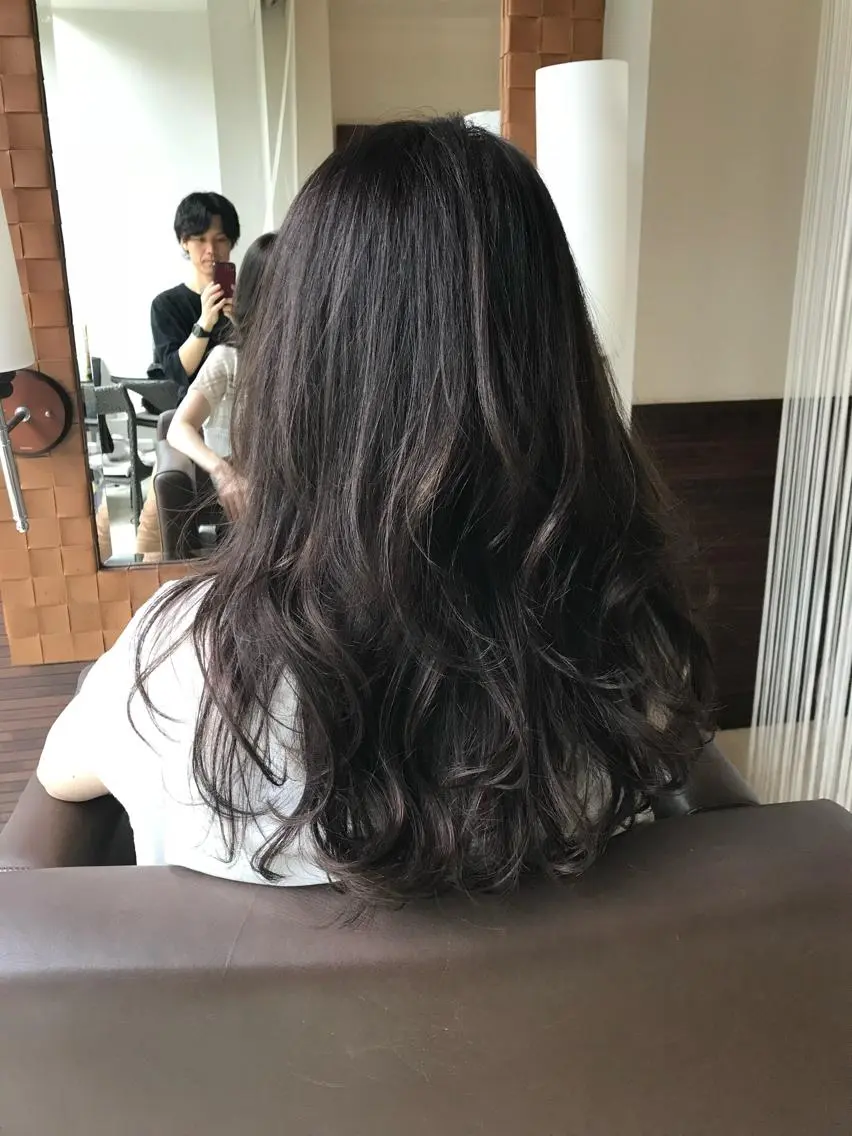 ロング 西平 太のヘアスタイル