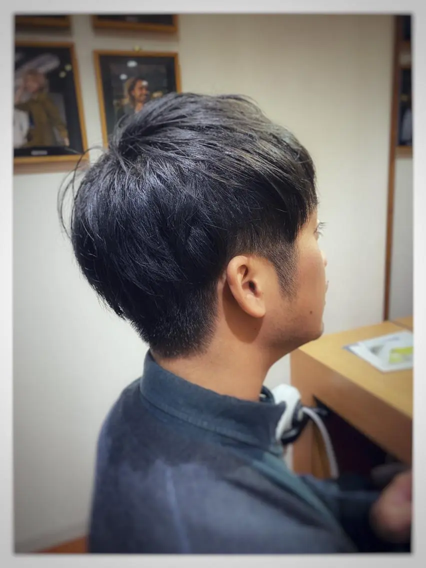 ショート メンズ マッシュ ツーブロック ショートヘア カット [メンズカット］日高 伸太朗tocca船橋のヘアスタイル