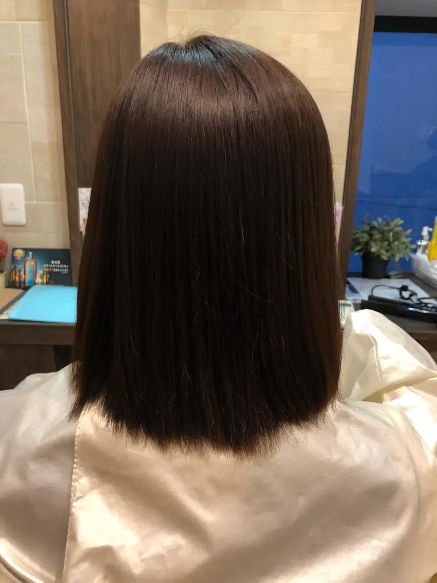 セミロング 美容室ARKS 黒田杏奈のヘアスタイル