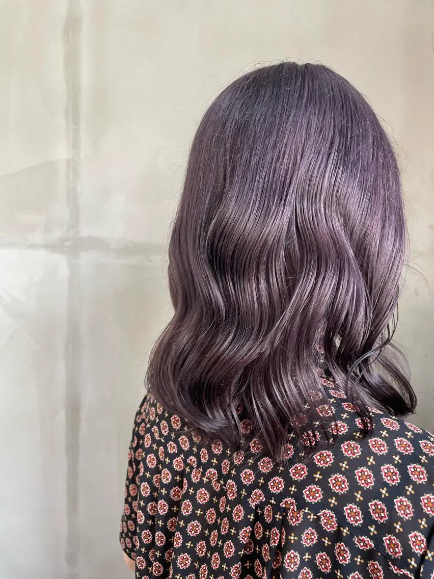 カラー ヘアカラー 益 佑夏のヘアスタイル