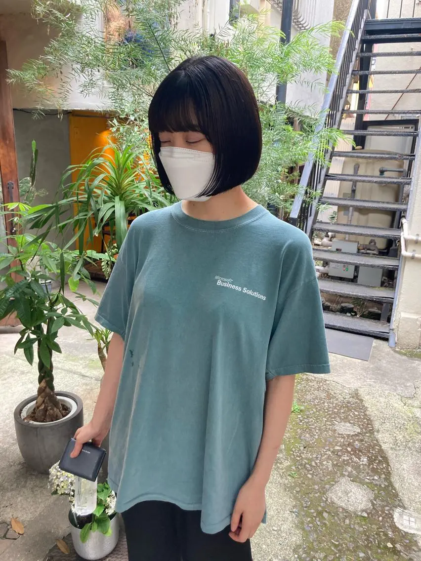 ショート ボブ 金田 夏野のヘアスタイル
