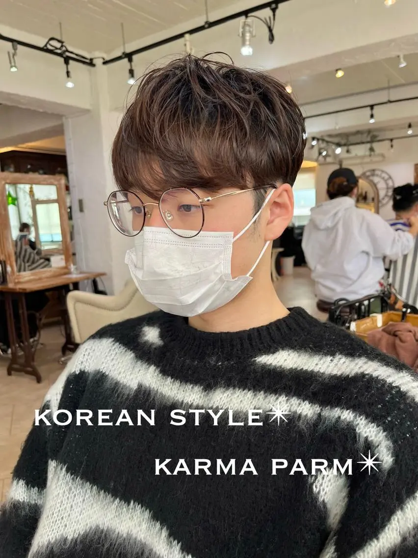 ショート 韓国風ヘア カット パーマ 本場の韓国ヘア 🇰🇷チ・ヨンジュのヘアスタイル