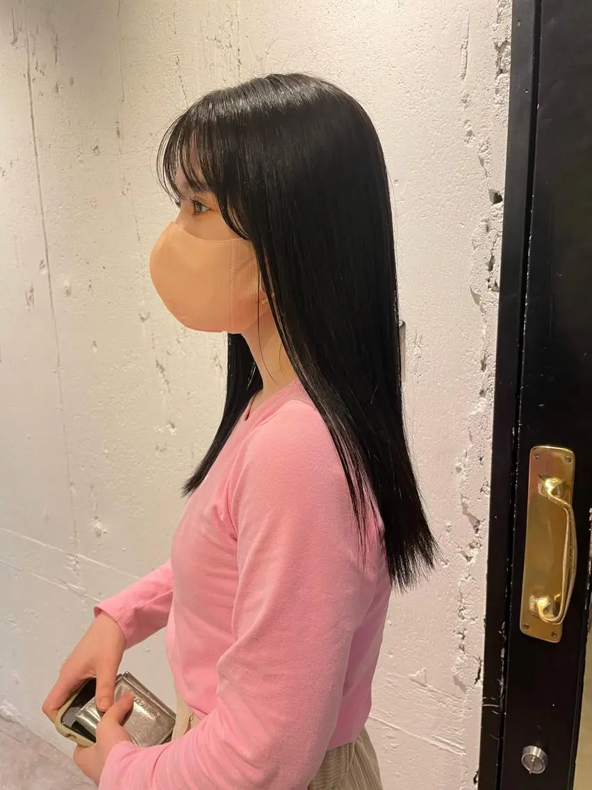 ロング EIGHT 中川原 菜々子のヘアスタイル