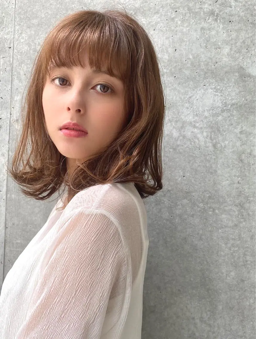 ショート ボブ 愛されヘア♪ 大森春奈のヘアスタイル