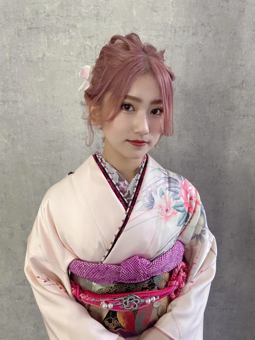 ヘアアレンジ ヘアセット 袴田 伊代のヘアスタイル