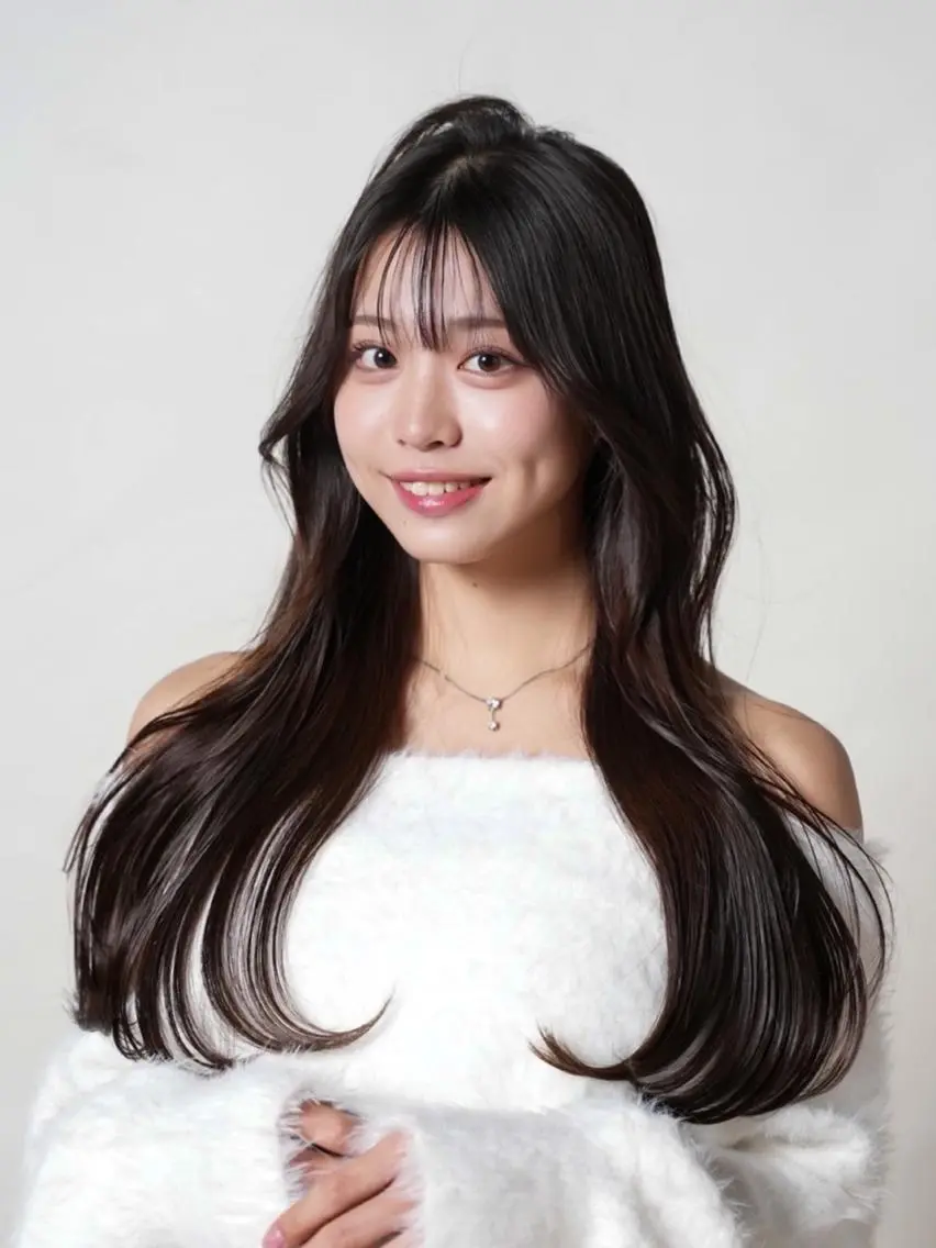 セミロング ヘアカラー トリートメント 🎀メンズマッシュ/ 似合わせ透明感カラーのヘアスタイル