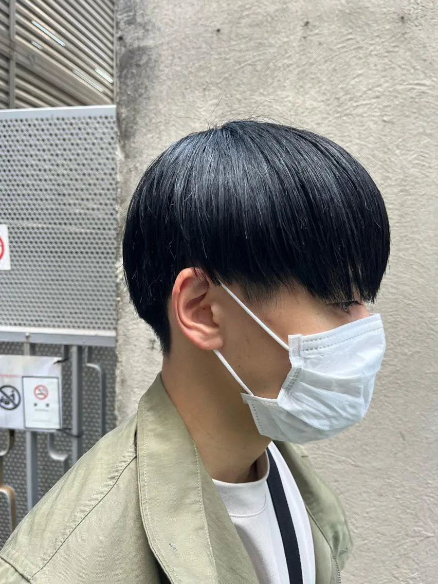 ショート メンズ カット 縮毛矯正 🏆メンズヘア特化 🥇代表りんぺーのヘアスタイル