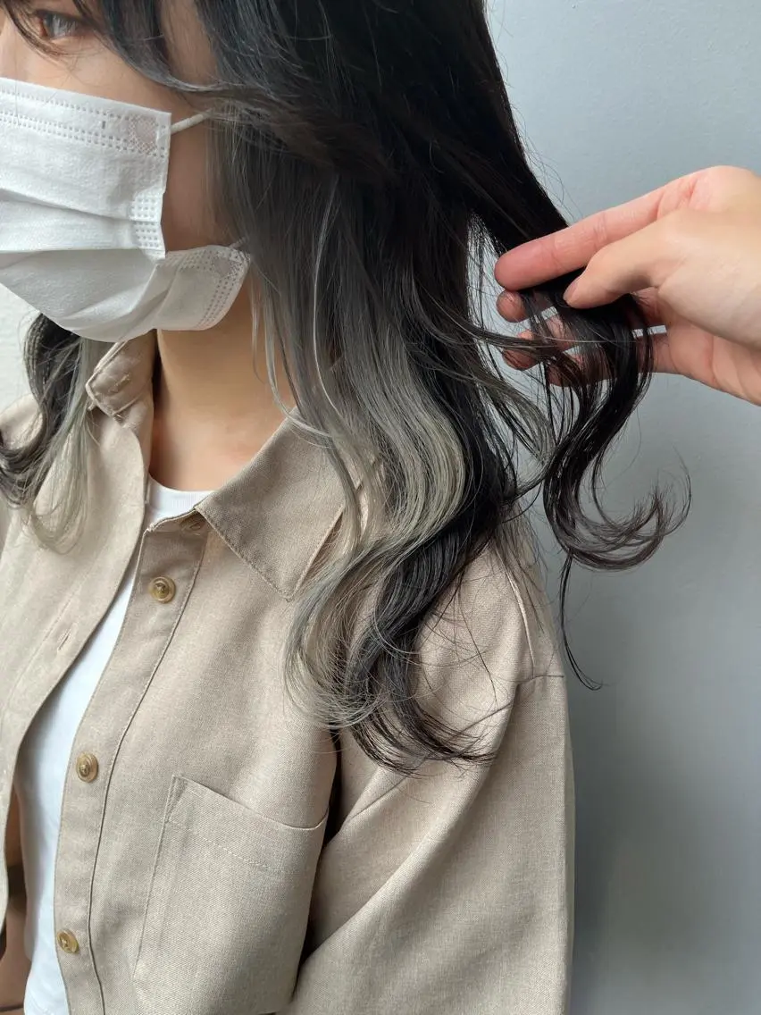 ミディアム ヘアカラー トリートメント ヘッドスパ ヘアセット 🪞透明感カラー🫧 縮毛矯正🥇かずきのヘアスタイル