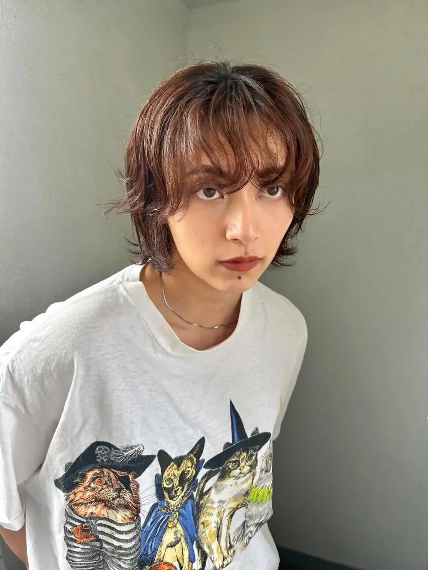 ショート パーマ カット パーマ トリートメント 🌼U24 ヘアデザインラボのヘアスタイル