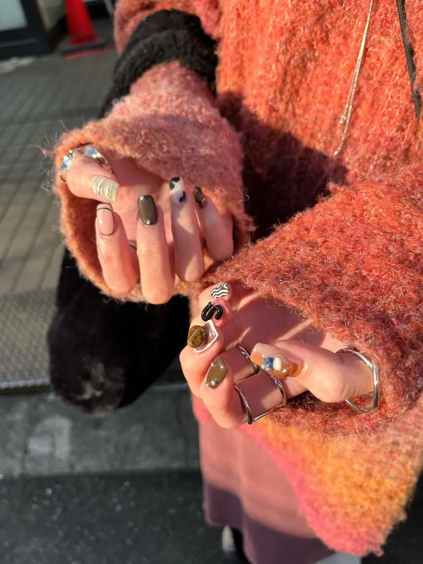 ネイル niconail 🧣ayu 📍烏山のネイルデザイン