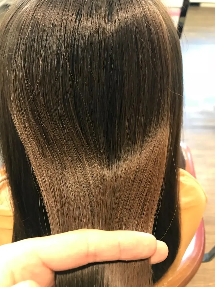 ロング 髪質改善 トリートメント 縮毛矯正/ 髪質改善 /ショート 圍 崇行のヘアスタイル