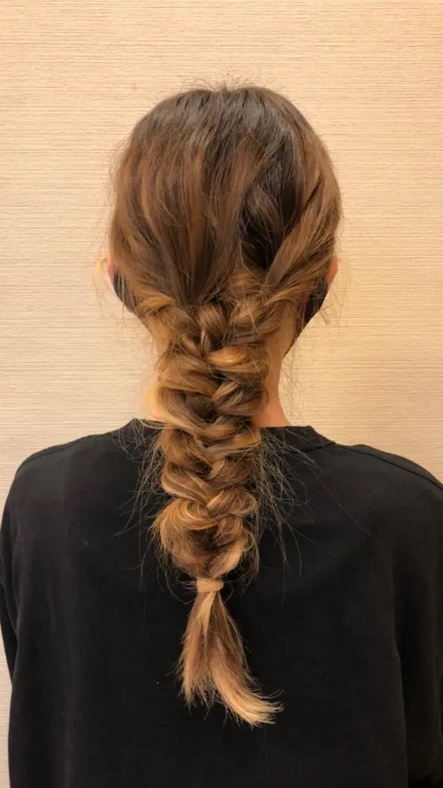 ロング 中原 優美のヘアスタイル