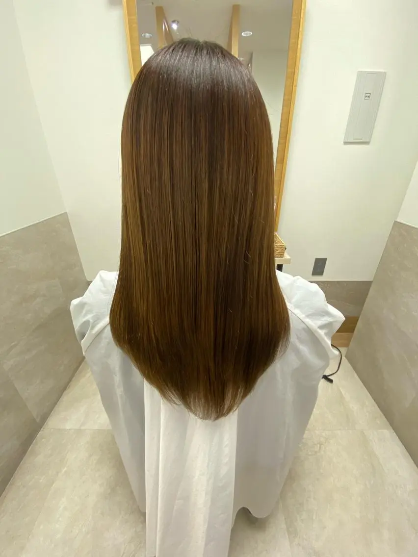 ロング 美髪クリエーター テラダタエコのヘアスタイル