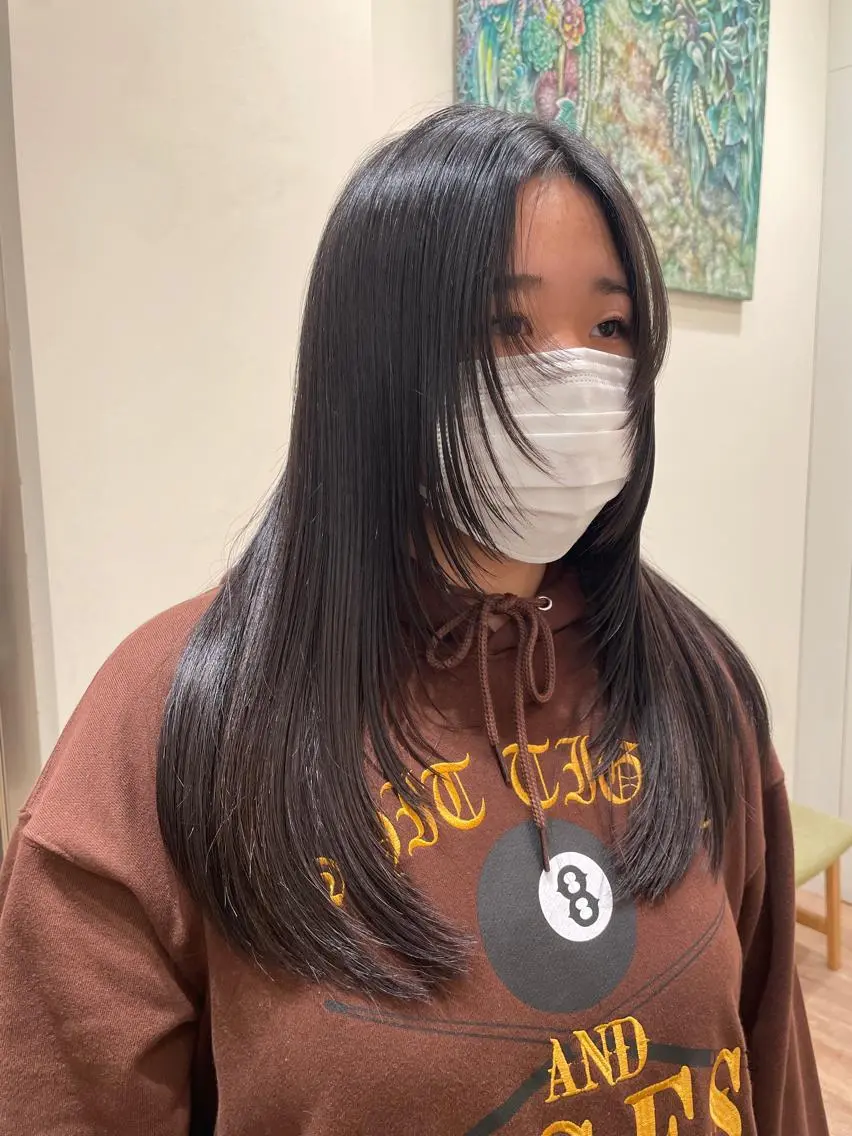 ロング レイヤー／大宮／韓国 🤍AYA🤍のヘアスタイル