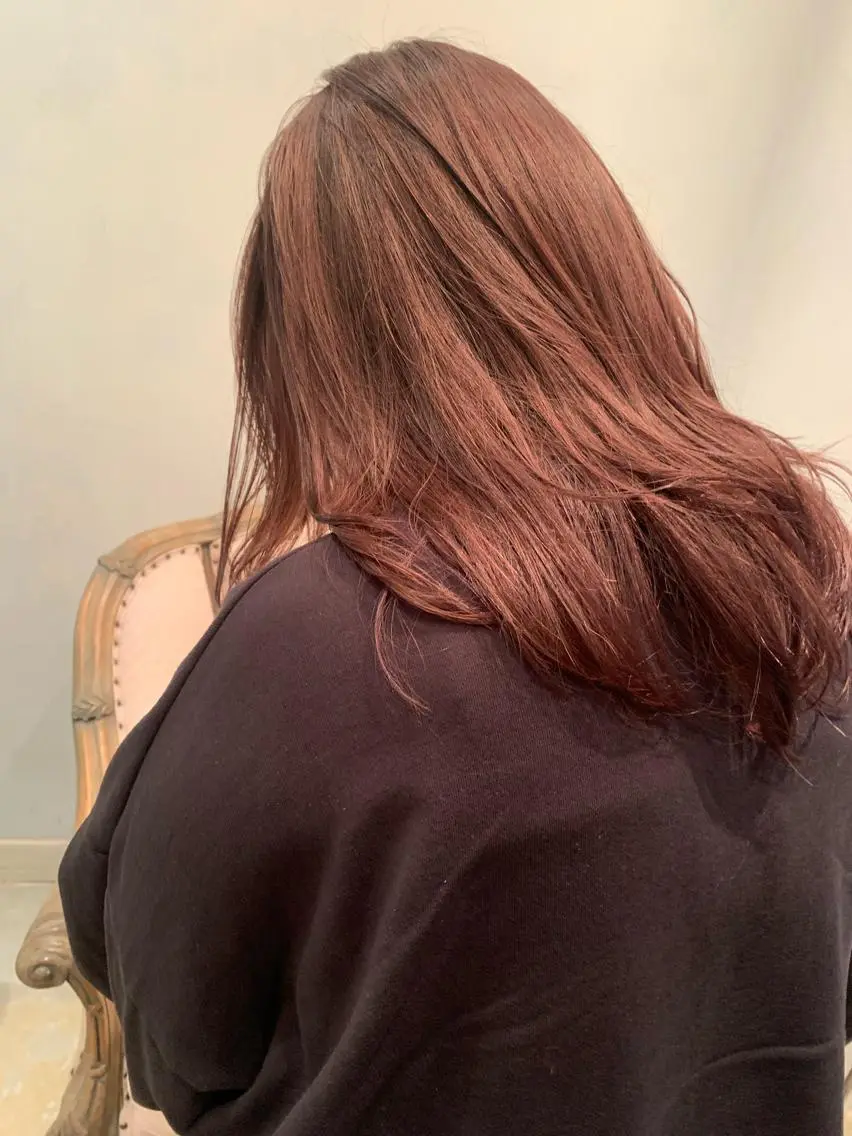 ロング カラー Takahashi Yuriのヘアスタイル