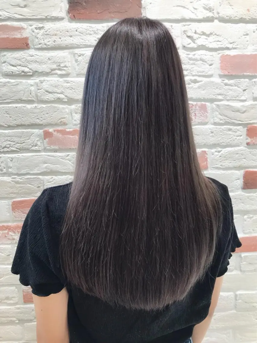 ロング カット ヘアカラー トリートメント 新宿 木下拓哉のヘアスタイル