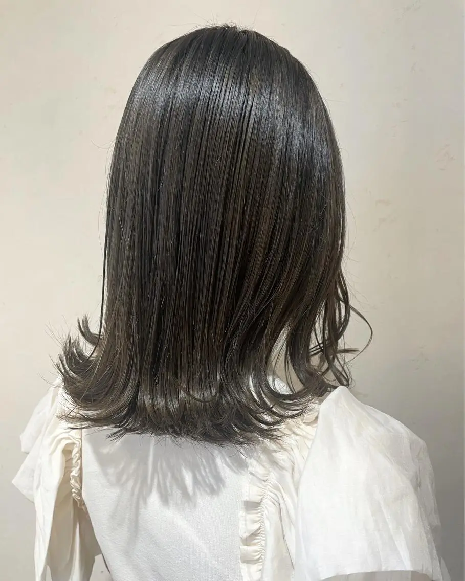 ミディアム カラー アディクシーカラー ダブルカラー ヘアカラー カウンセリング重視 🌿‬Tsuyukiのヘアスタイル