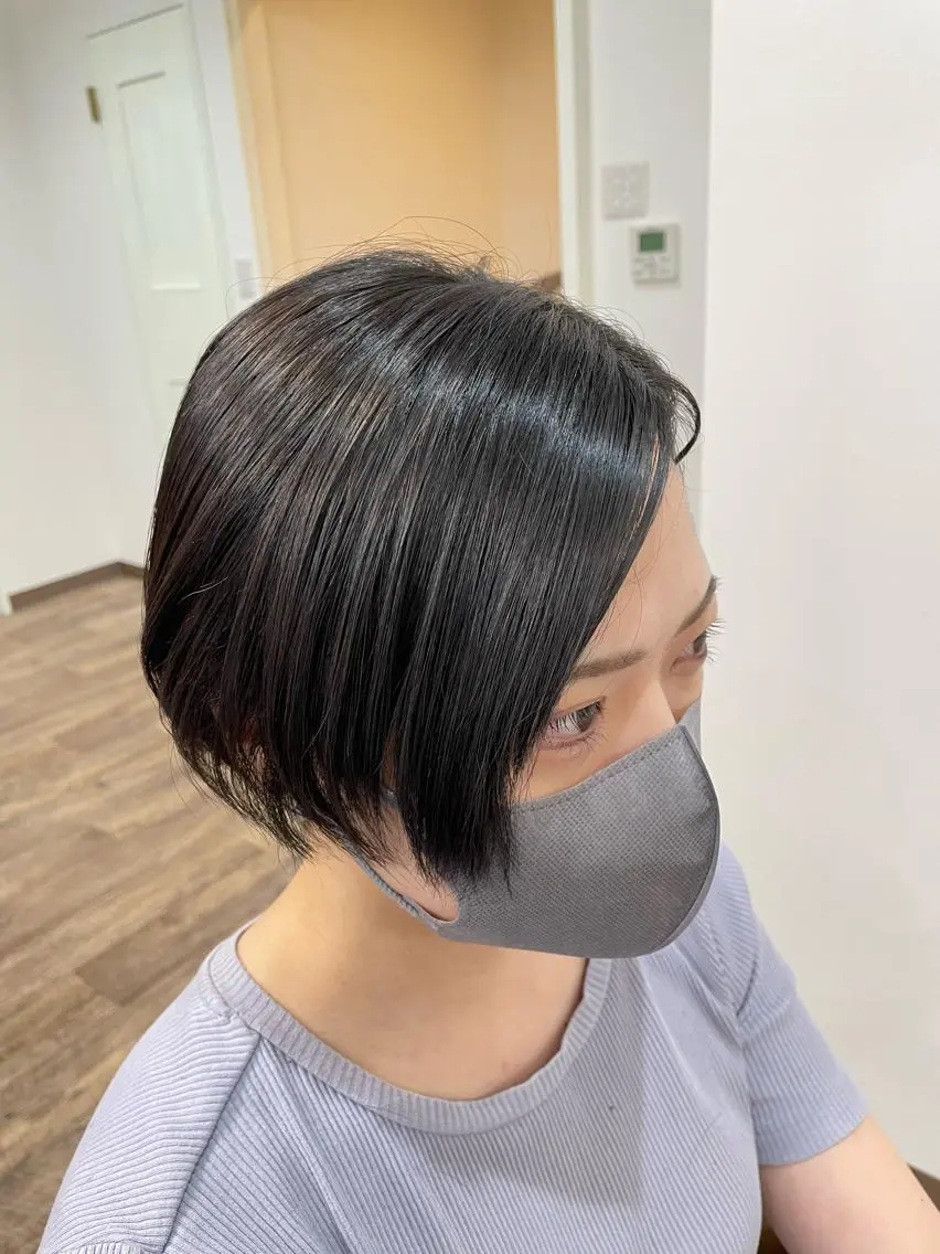 ショート 佐々木 浩之のヘアスタイル