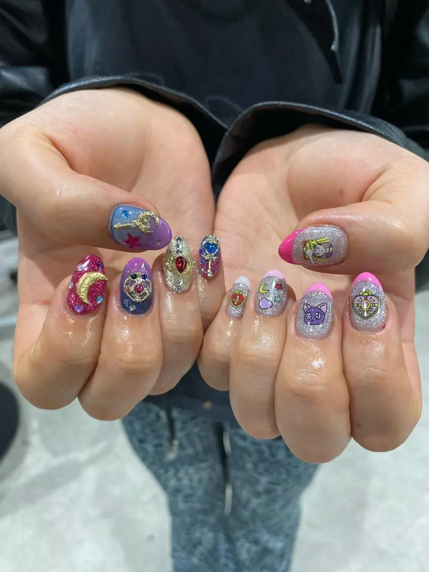 ネイル ハンドネイル Shiori・:* 💫のネイルデザイン
