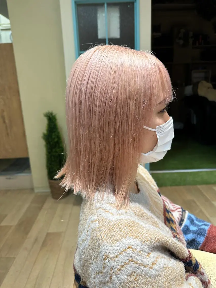 ショート カラー カット ヘアカラー 美髪改善・レイヤー tadasuke⭐️のヘアスタイル