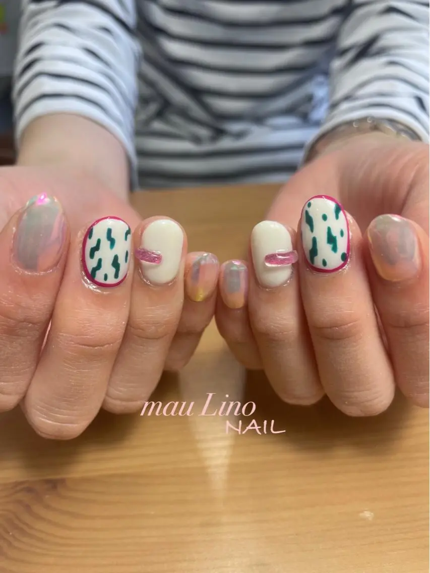 ネイル ハンドネイル 宇都宮ネイルGELo nail KAORIのネイルデザイン