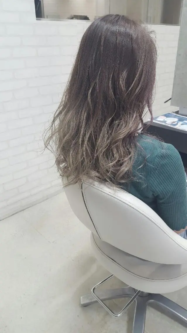 ロング 髪質改善×レイヤー 高嶋のヘアスタイル