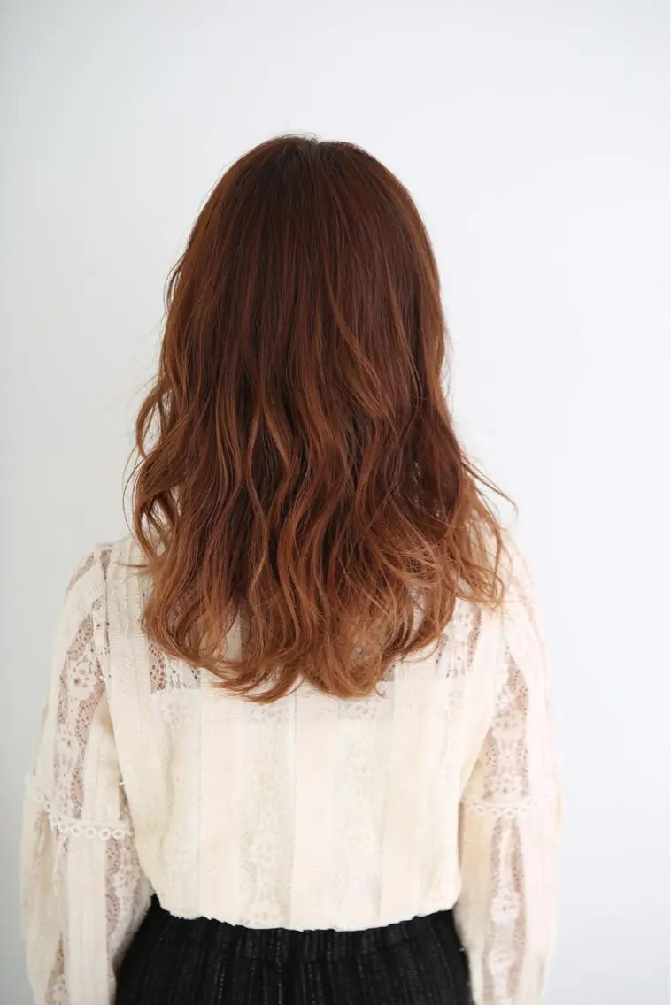 セミロング カラー NYNY四條畷店 森 亮人のヘアスタイル