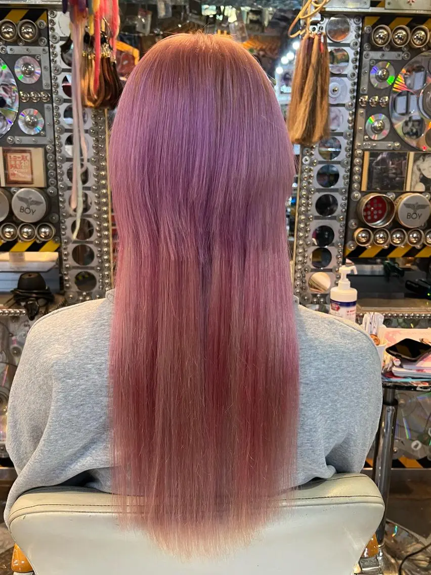 ミディアム カラー カット ヘアカラー KOYA コヤのヘアスタイル