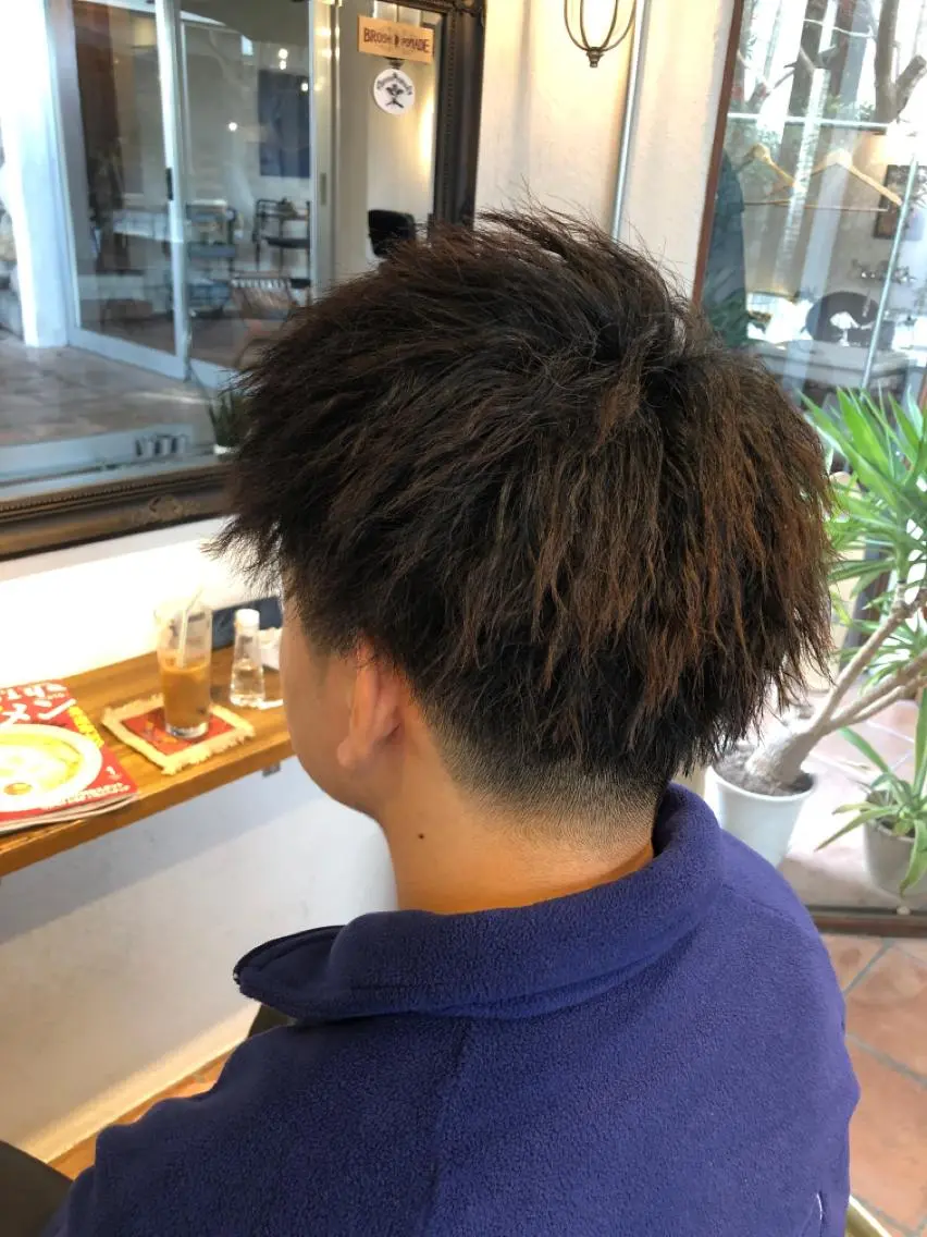 ショート メンズ カット 冨士川 英樹のヘアスタイル