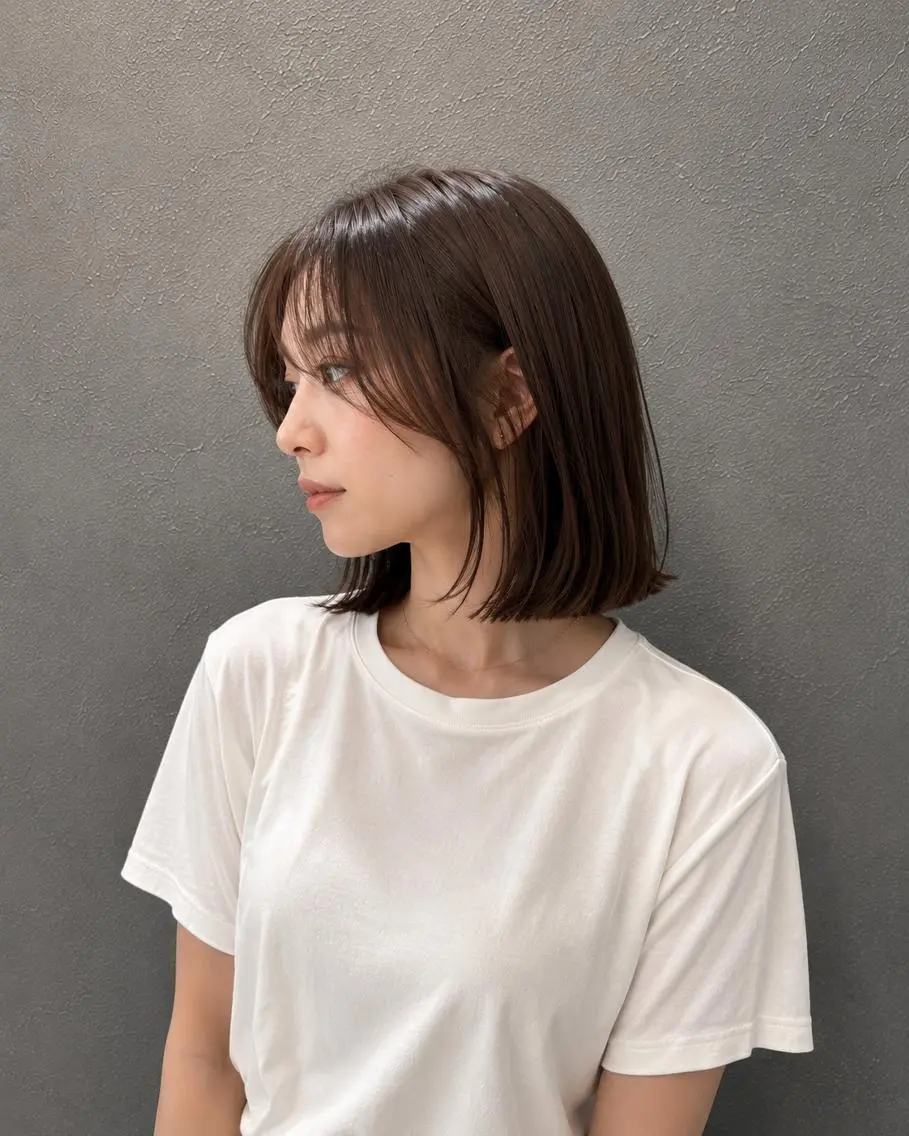 ショート カラー 脇田 麗乃のヘアスタイル