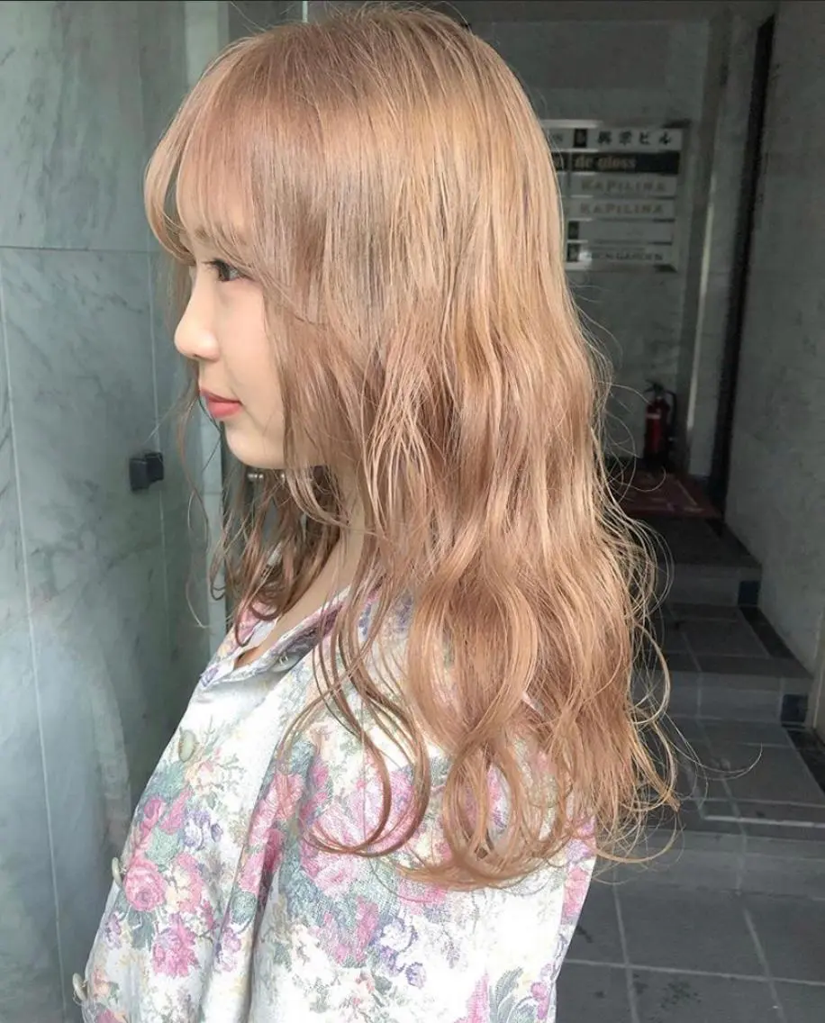 ロング カラー ブリーチ ケアブリーチ ダブルカラー ハイトーンカラー イルミナカラー ヘアカラー トリートメント ヘアセット 🧡色落ちまで2度 楽しめる🧡ヨシキのヘアスタイル