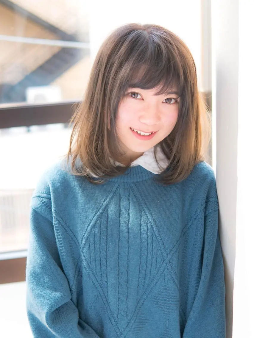 セミロング 永野 良一のヘアスタイル