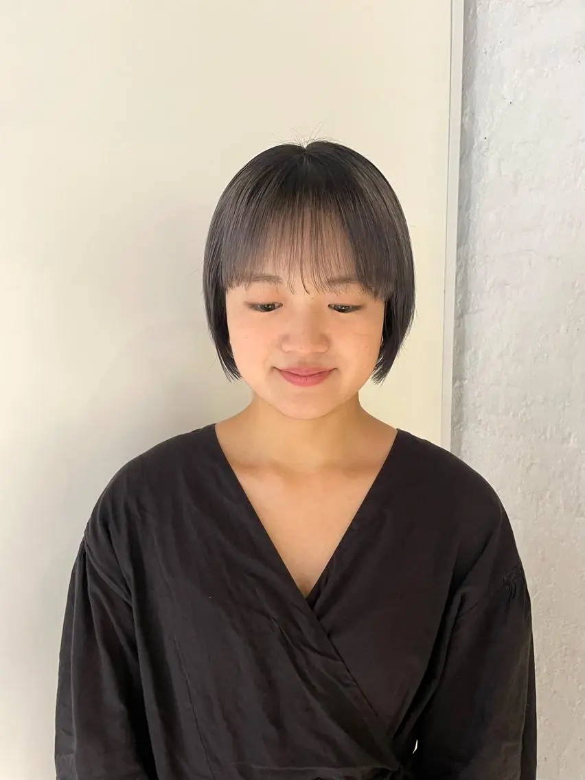 ショート カラー ブリーチ 透明感カラー グラデーションカラー 卒業式のヘアスタイル ユウナ🎀レイヤー/ 暖色カラーのヘアスタイル