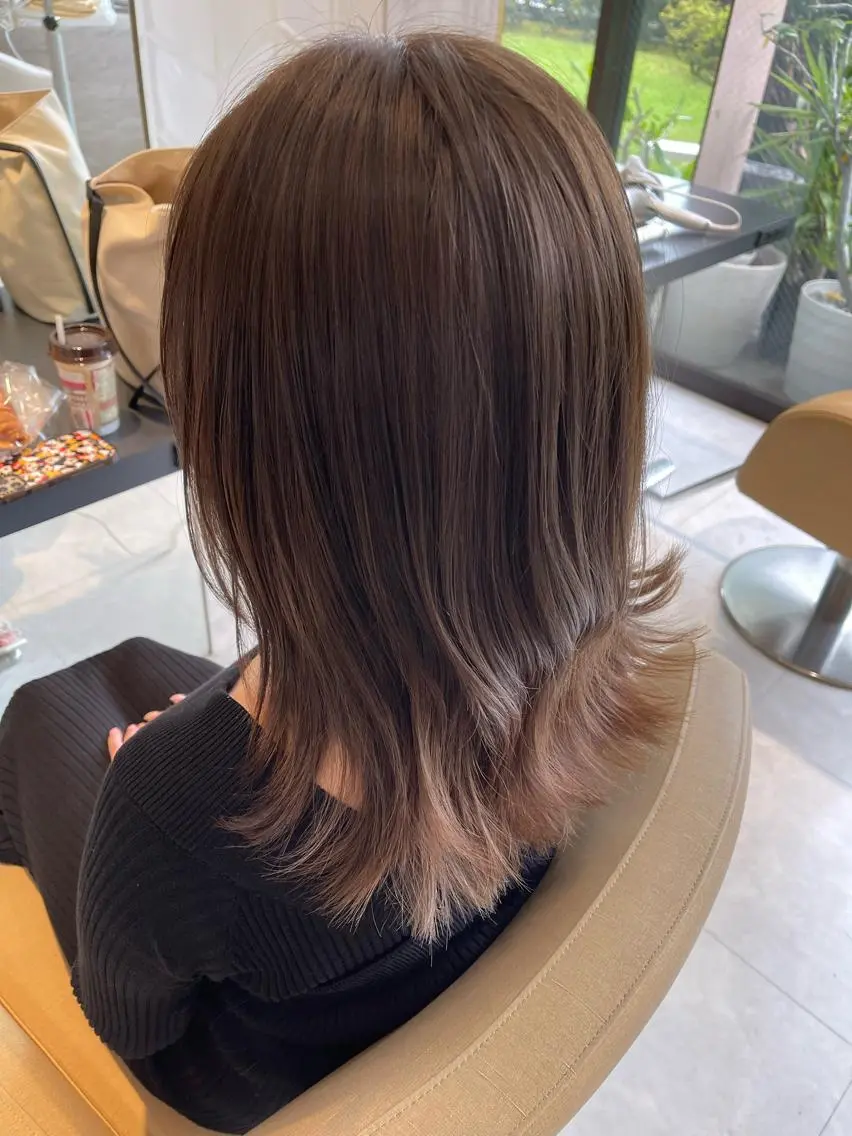 セミロング カット 縮毛矯正 トリートメント 🫧美髪縮毛矯正 🫧SEKIのヘアスタイル