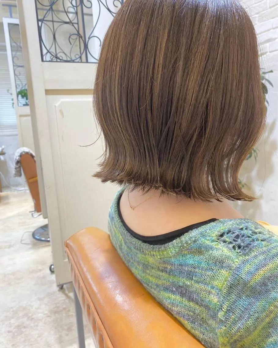 ショート ボブ くびれヘア 🌸Bob🌸 市井友佳子のヘアスタイル