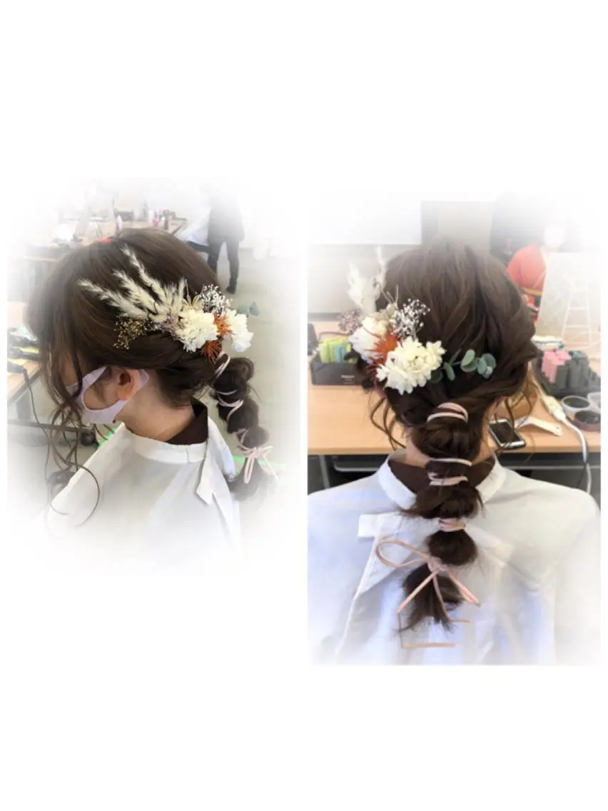 ヘアアレンジ HempBeauty 浅野アサミのヘアスタイル
