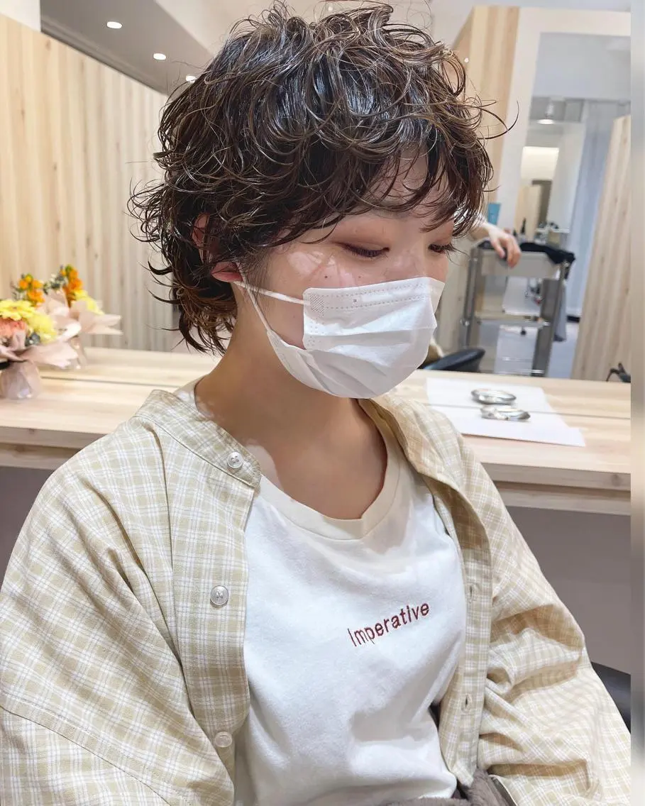ショート ショートヘア 中野 恵脩のヘアスタイル