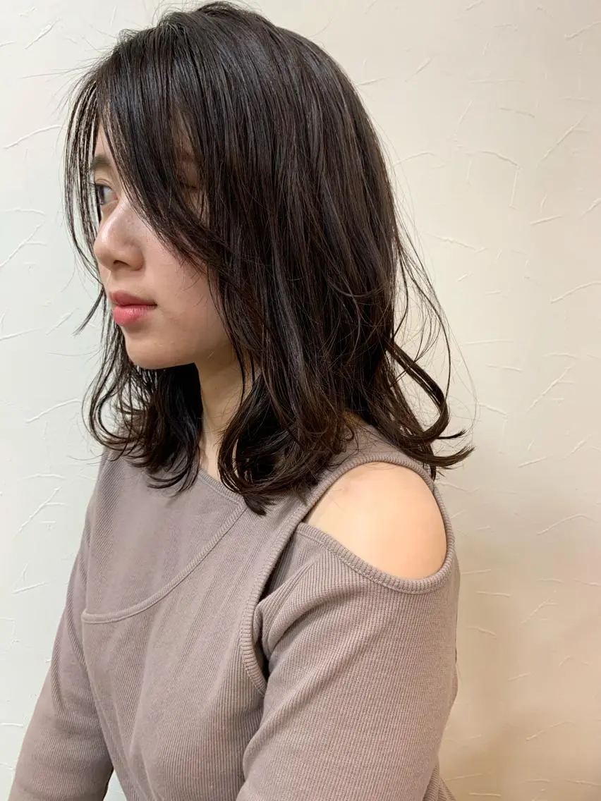 セミロング @grace *HOSHIのヘアスタイル