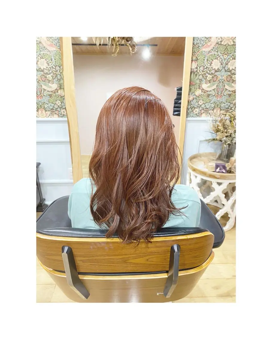 ロング カラー Asuka Mabuchiのヘアスタイル