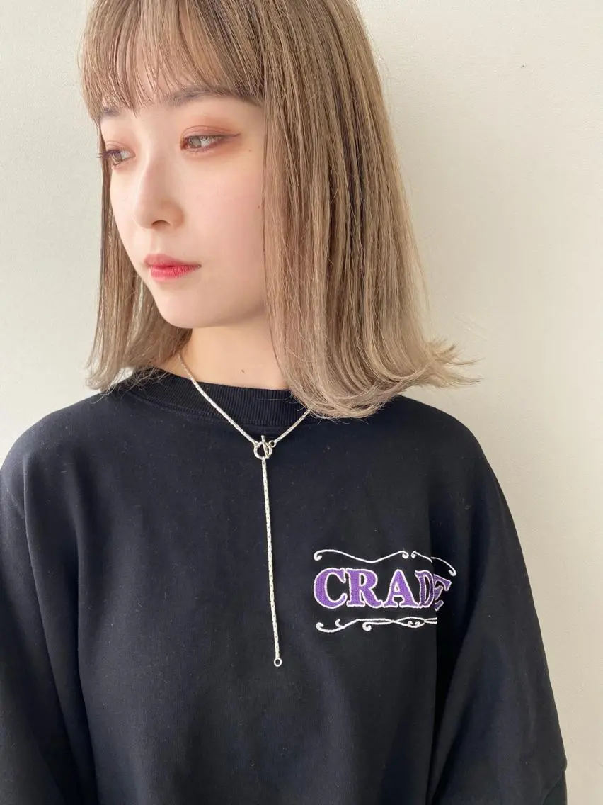 ミディアム ヘアカラー トリートメント 小澤大輔 YOLO hairのヘアスタイル