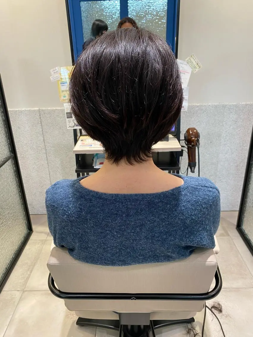 ショート カット 長津 健一郎のヘアスタイル