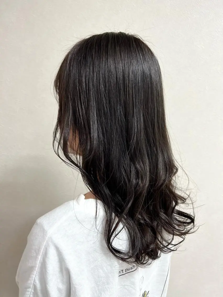 セミロング カット ヘアカラー ショート/白髪ぼかし 君和田若菜のヘアスタイル