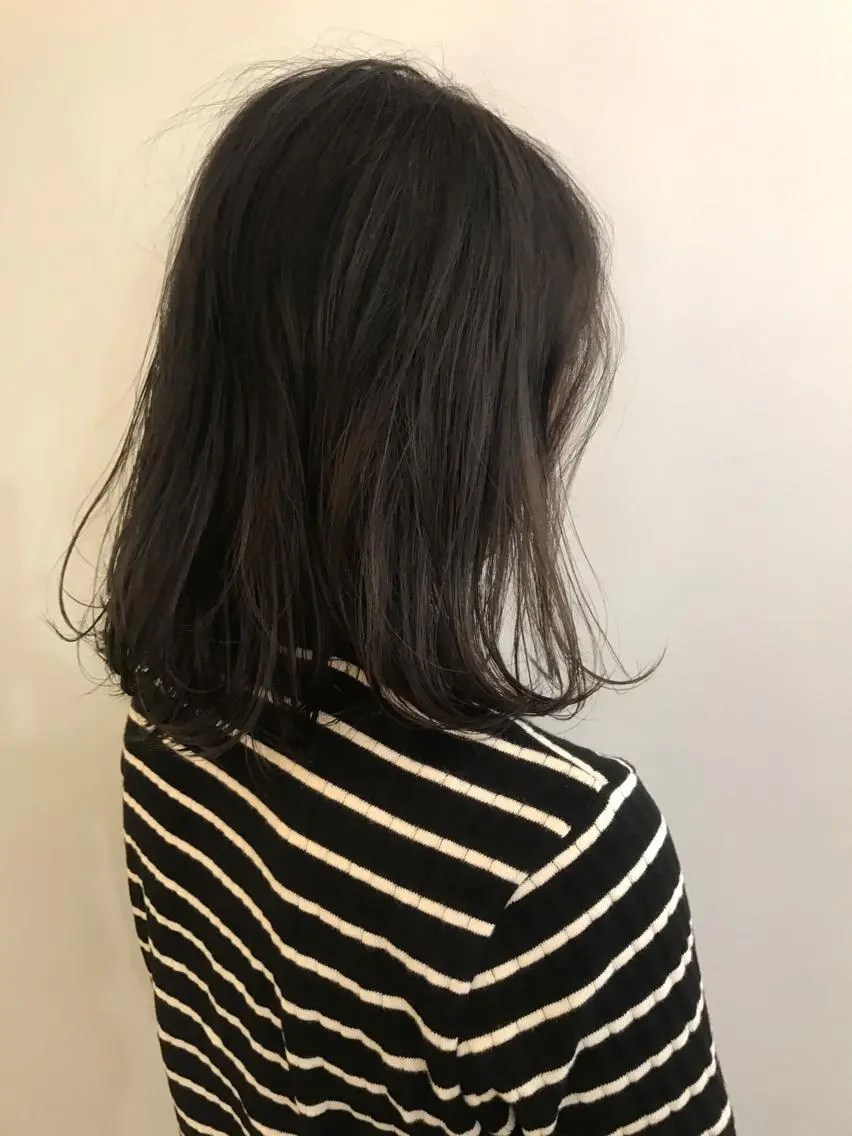 ミディアム カラー ヘアアレンジ 外国人風カラー ショートボブ💗 ヤマネシオリのヘアスタイル