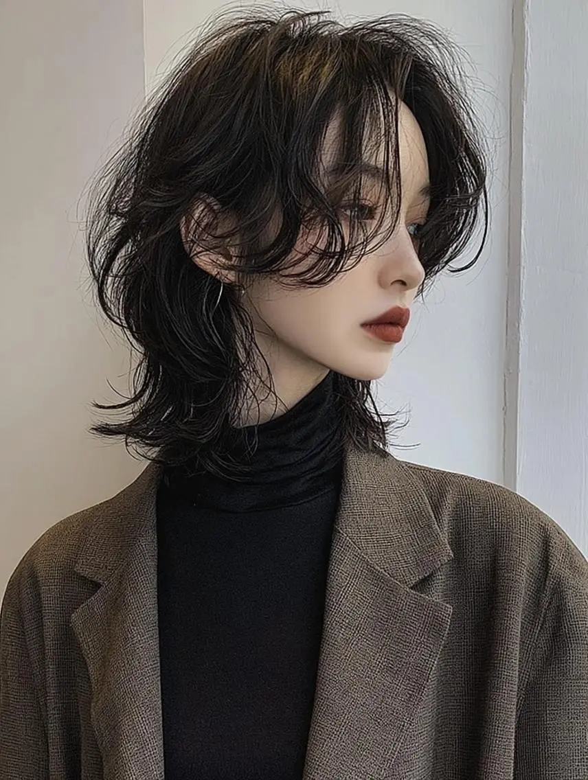 ミディアム パーマ パーマ特化✨/肥後 有紗のヘアスタイル