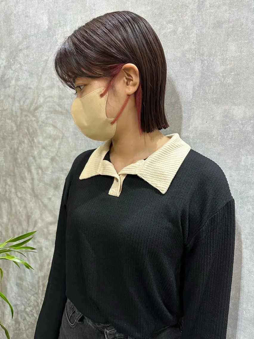 ショート 切りっぱなしボブ ショートボブ ハンサムショート 丸みショート アッシュ モテ髪/ボブ/ショー ト/アダチフウトのヘアスタイル