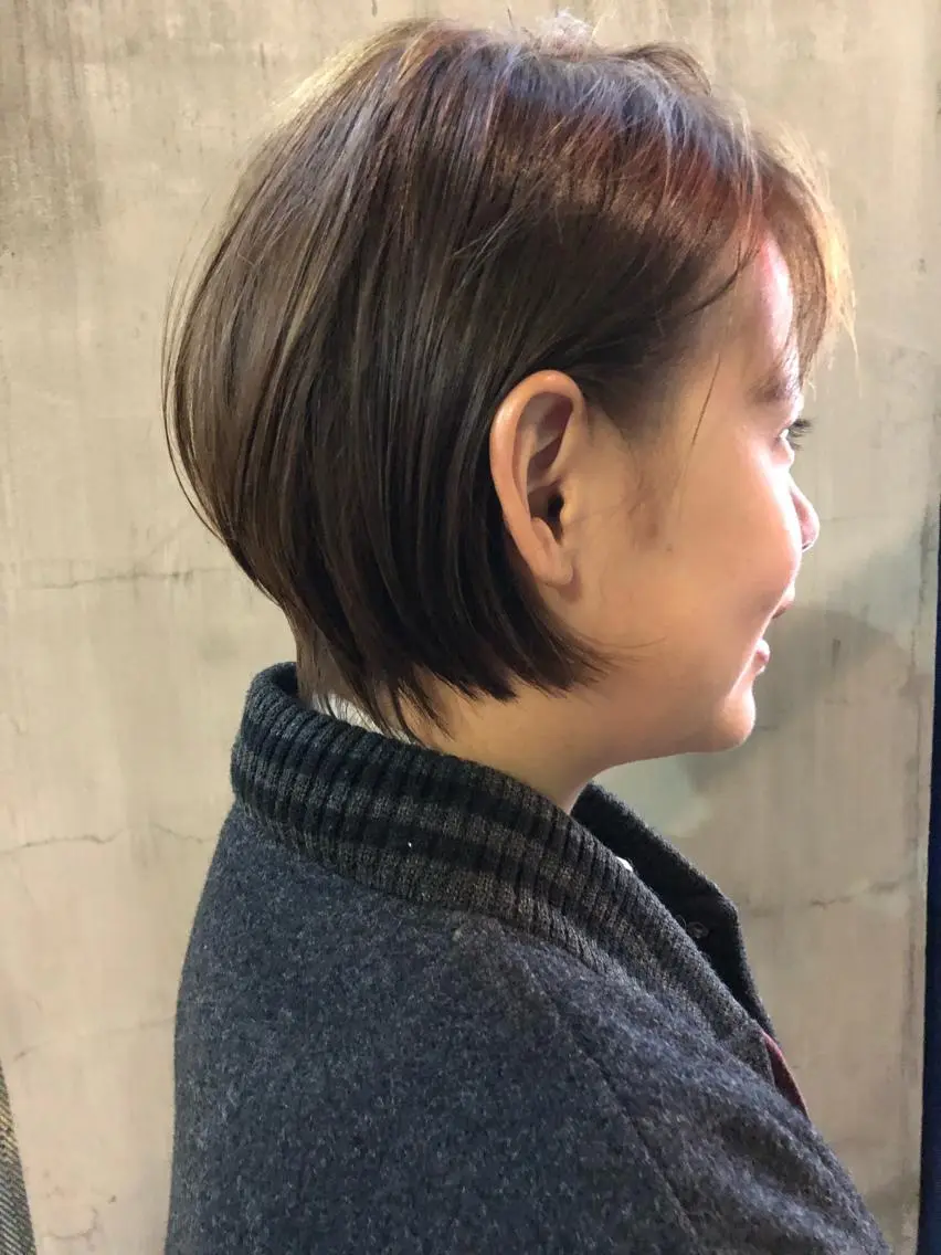 ショート ショートボブ ボブ ショートヘア 千葉 郁也のヘアスタイル