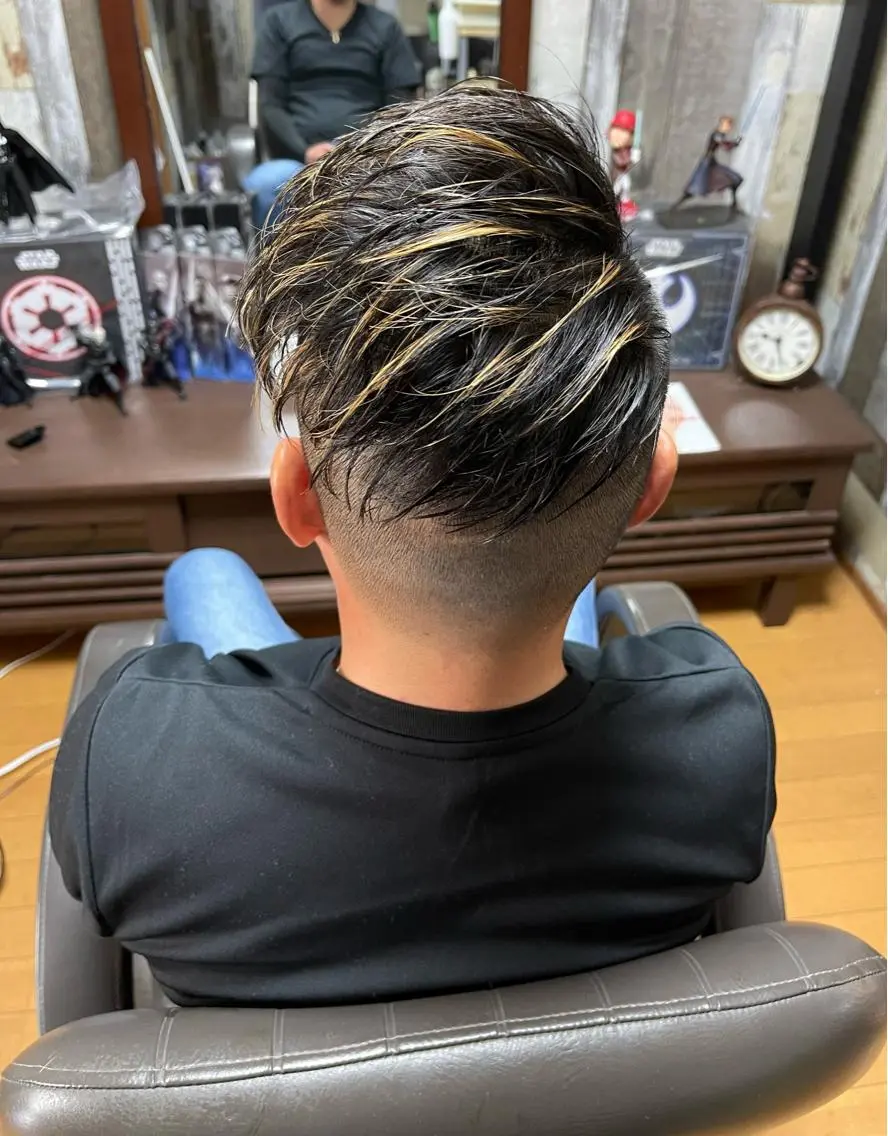 カラー メンズ カット ヘアカラー パーマ トリートメント メンズ特化型/永井 友貴のヘアスタイル