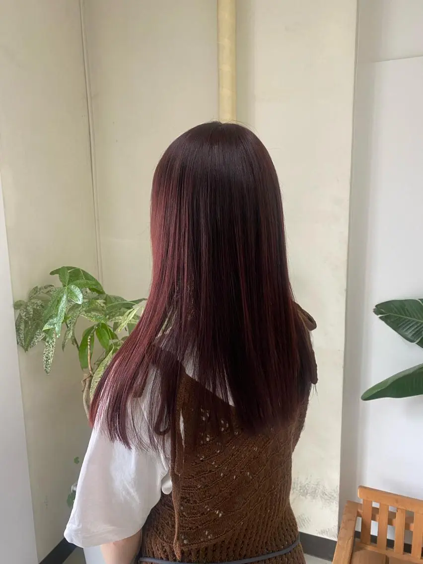 ロング 透明感カラー wacoのヘアスタイル