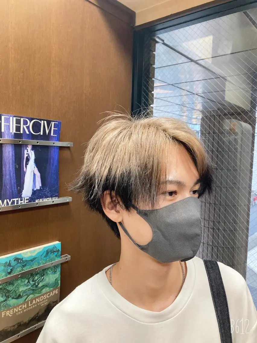 カラー 中尾 柊斗のヘアスタイル