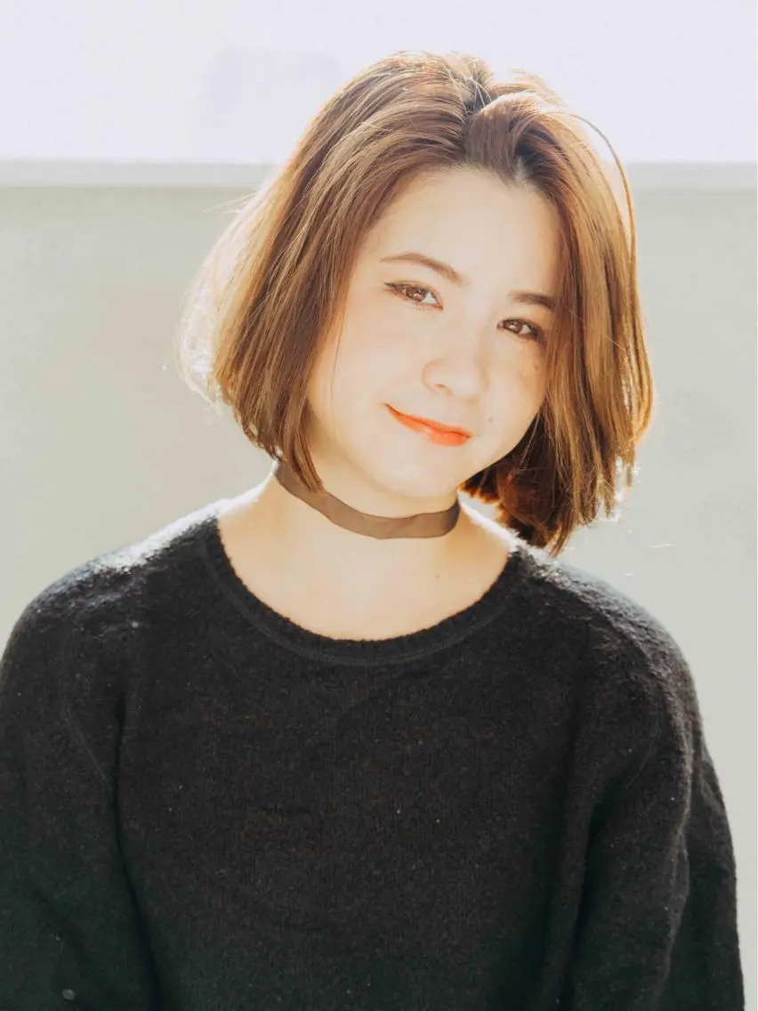 ショート カラー パーマ ヘアアレンジ メンズ キッズ ネイル マツエク・マツパ メンズウルフカット ハンサムショート アディクシーカラー 透明感カラー ボブ 藤井 仁紀のヘアスタイル